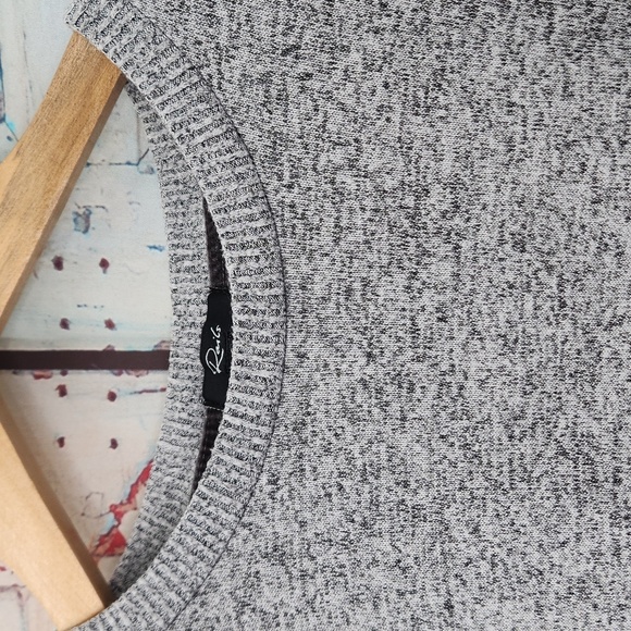 Rails Ezra Jersey Top – Melange Grey - Picture 3 of 10